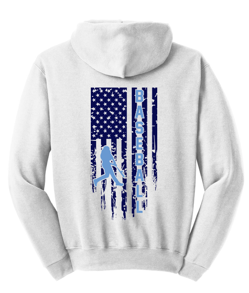 AYL Baseball Flag Hooded Sweatshirt