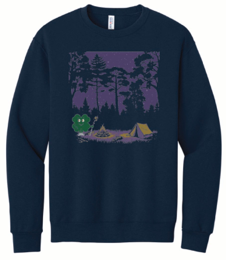 4-H Halloween Campout Crewneck Sweatshirt