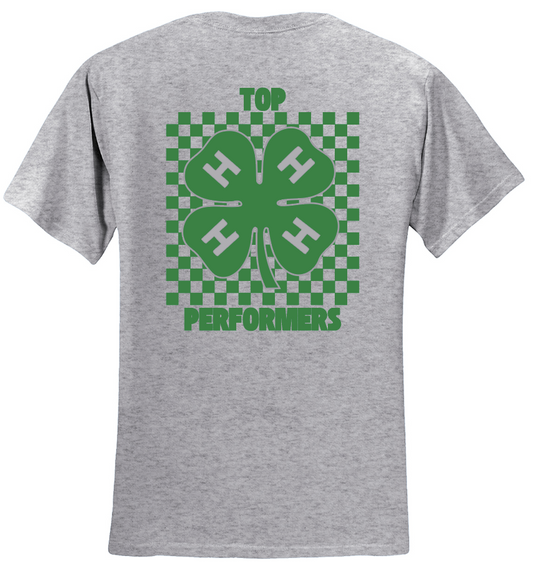 Top Performers Checkered T-Shirt