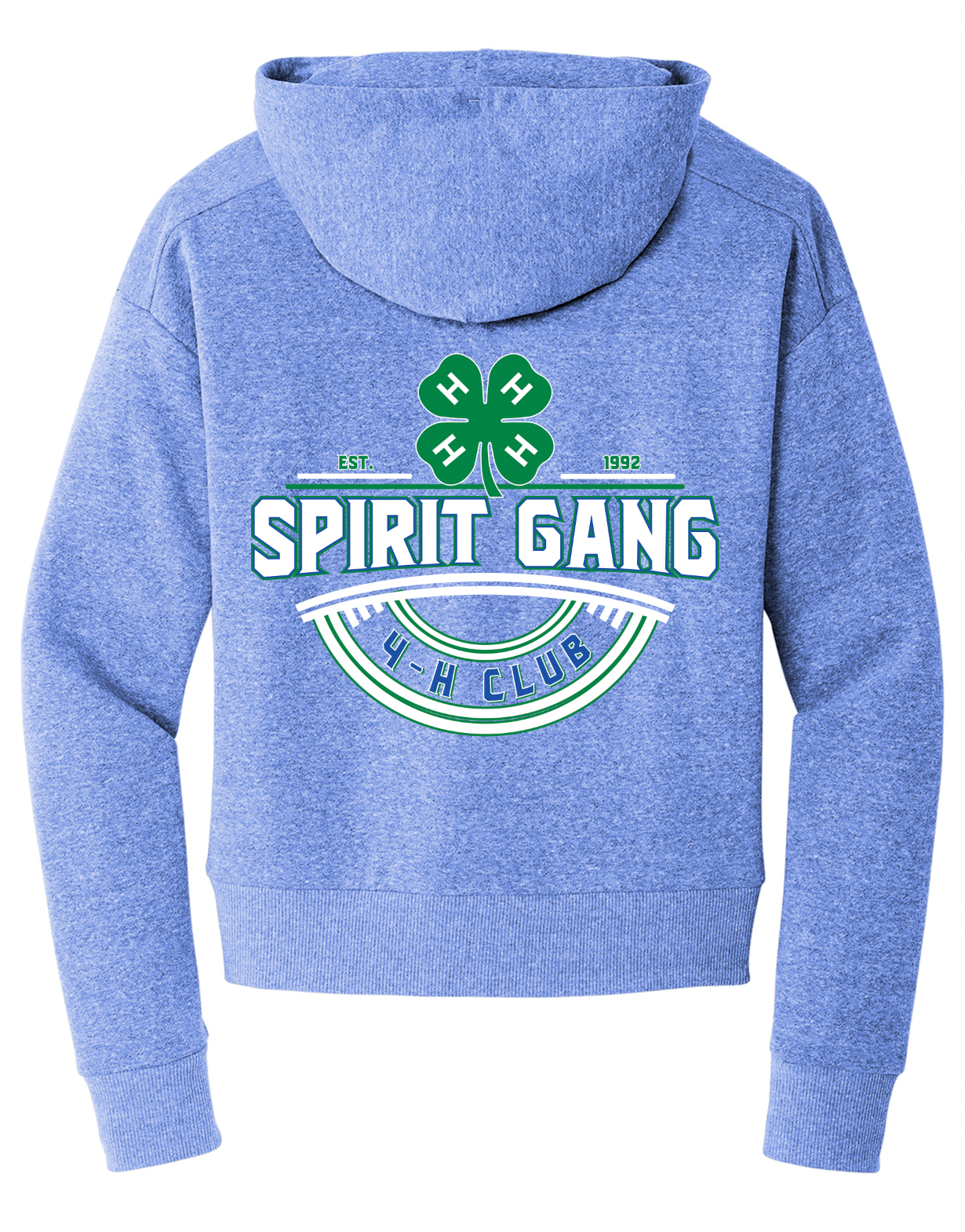 Spirit Gang Womens Half Zip Pullover