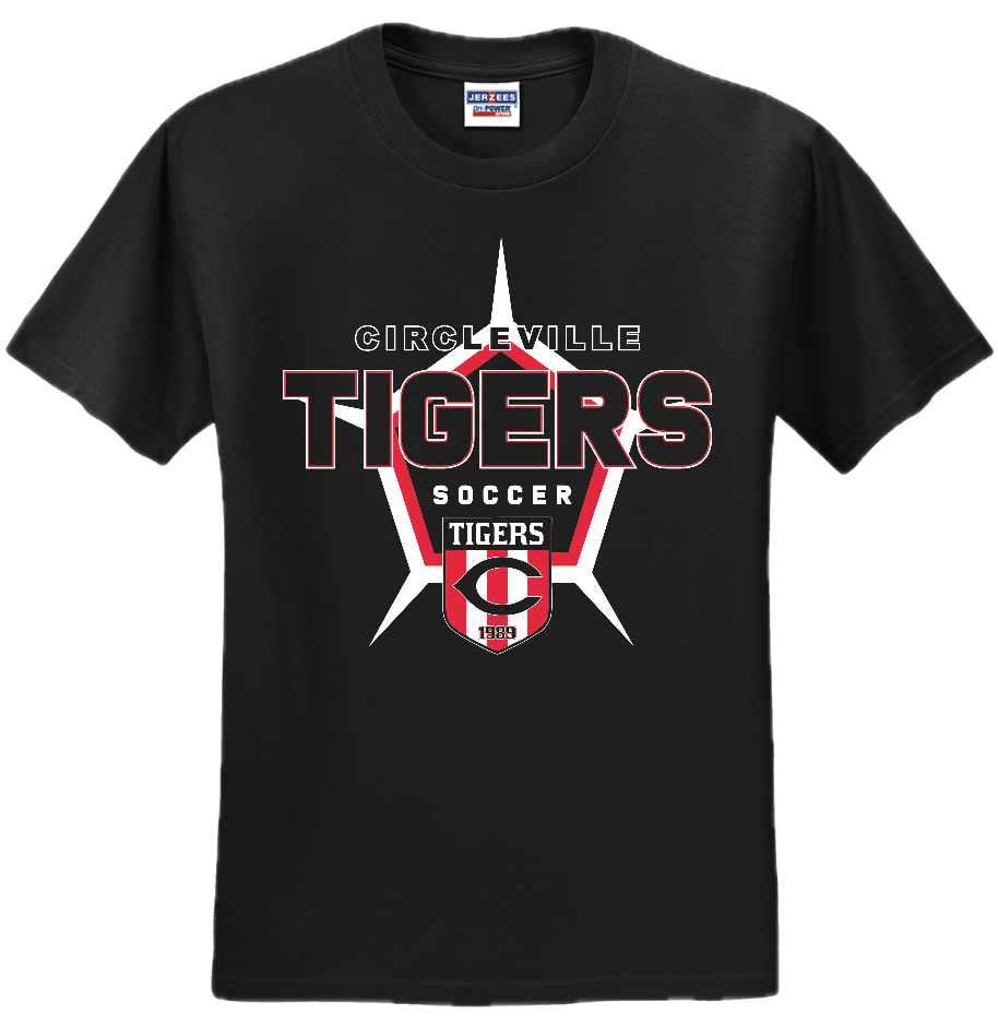 Circleville Lady Tigers Crest T- Shirt