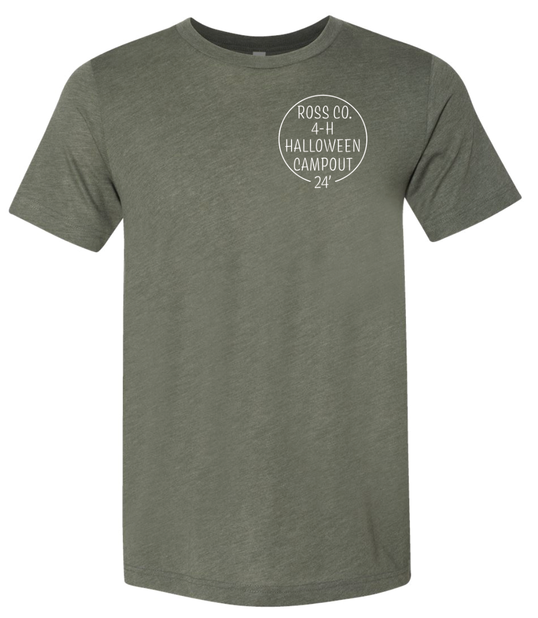 4-H Halloween Campout Tri-Blend T-Shirt