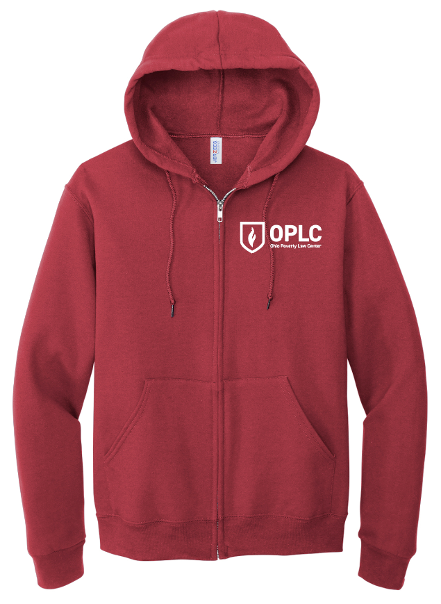 OPLC Full Zip Sweatshirt - Red