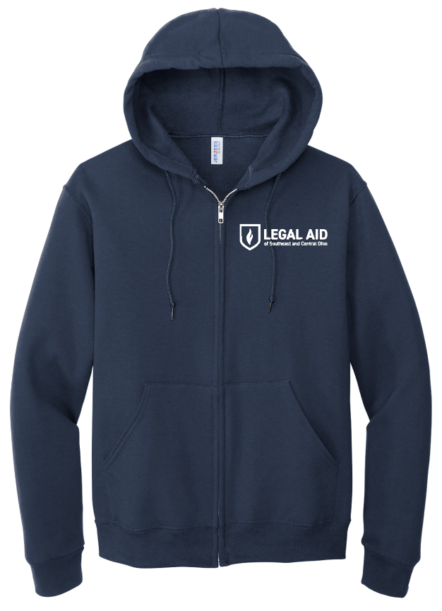 LASCO Full Zip Sweatshirt - Navy