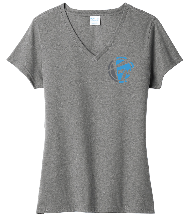 Freedom Ministries Connect Ladies V-Neck T- Shirt