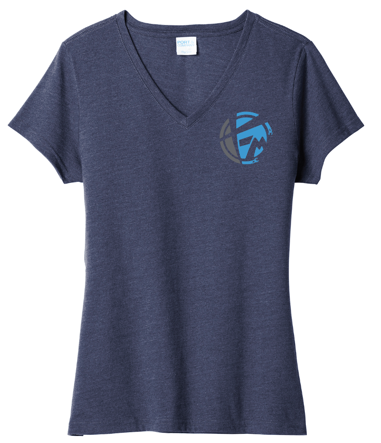 Freedom Ministries Ladies V-Neck T- Shirt