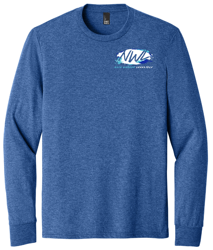 Nate Warner Livestock Tri-Blend Long Sleeve T-Shirt