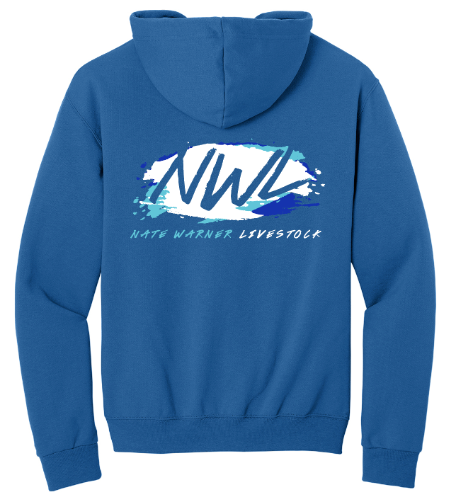 Nate Warner Livestock Full-Zip Hooded Sweatshirt