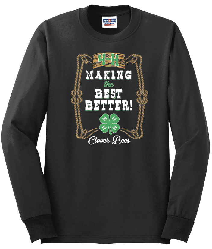 Clover Bees 4-H Long Sleeve T-Shirt