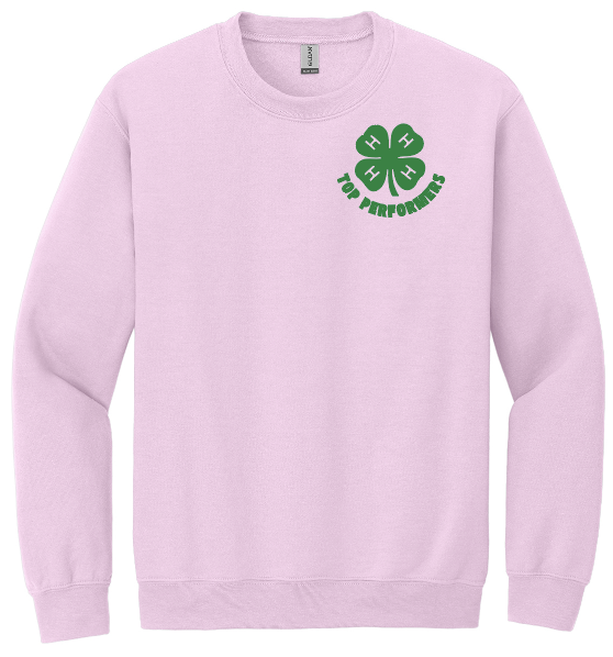 Top Performers 4-H Peace, Love, 4-H Crewneck Sweatshirt