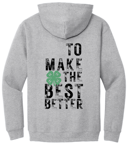 Top Performers To Make the Best Better Hooded Sweatshirt