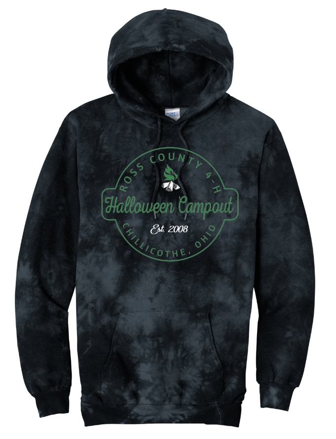 4-H Halloween Campout Hooded Sweatshirt
