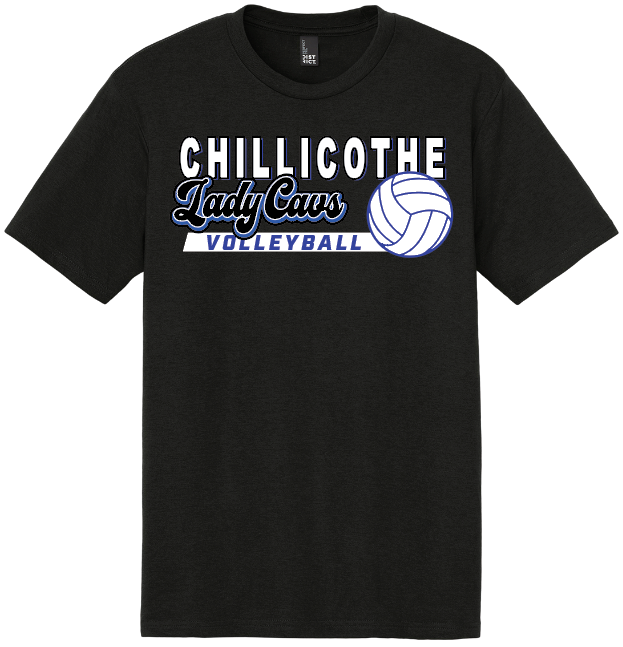 Chillicothe Volleyball Tri-Blend T-Shirt