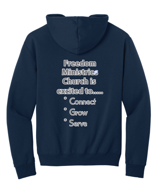 Freedom Ministries Connect Full Zip Hooded Sweatshirt