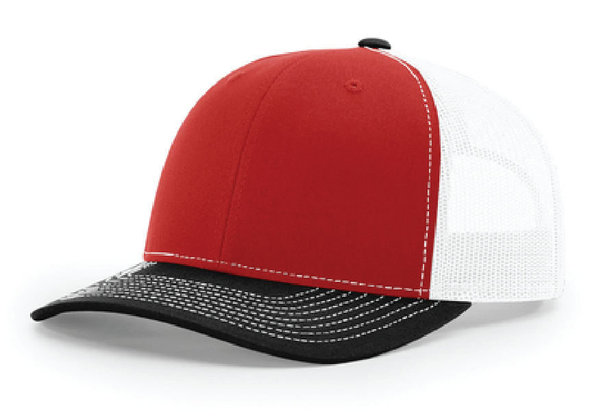 Bravess Richardson Trucker Hat - 3D Embroidered