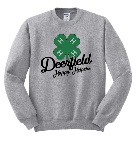Deerfield Happy Helpers Crewneck Sweatshirt