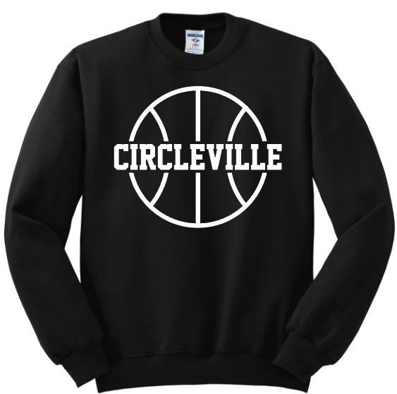 Circleville Basketball Crewneck Sweatshirts