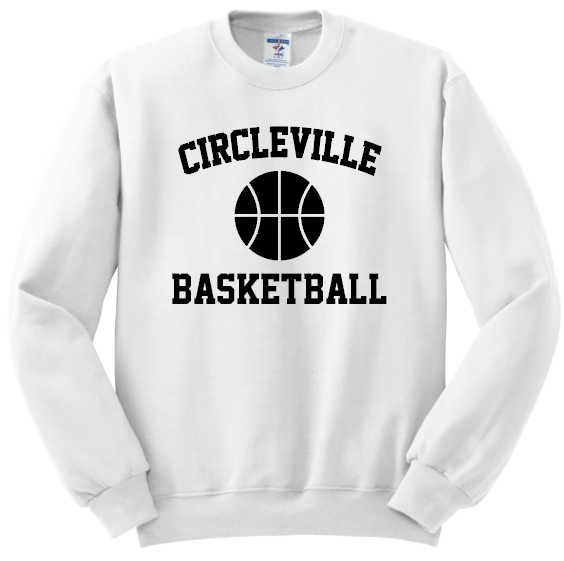 Circleville Basketball Crewneck Sweatshirts