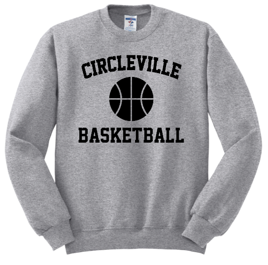 Circleville Basketball Crewneck Sweatshirts