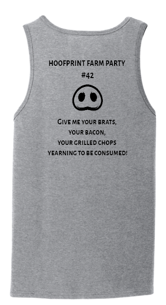 Hoofprint Farm Party Tank Top