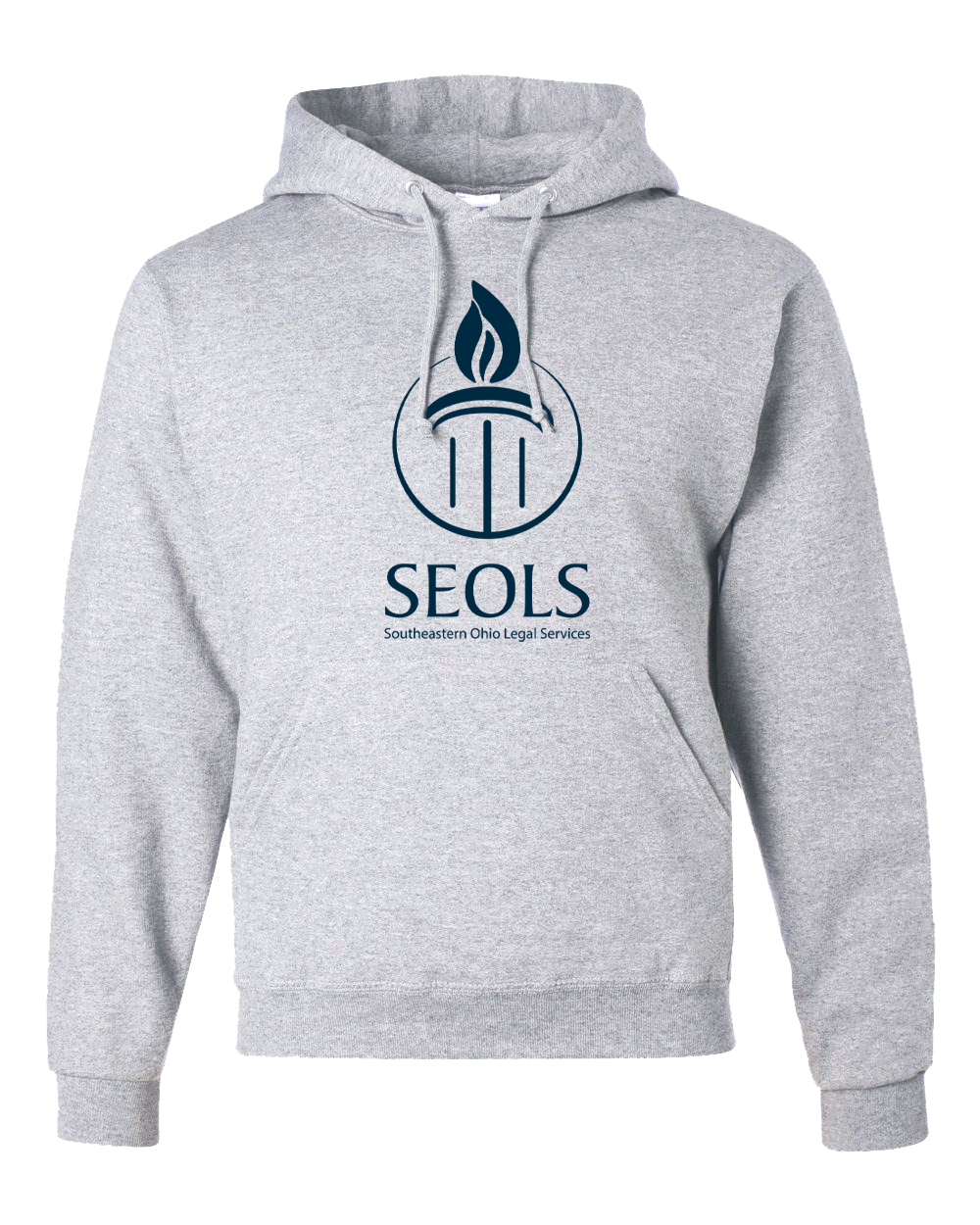 SEOLS Southeastern Ohio Legal Services Hoodie Mile Tree Screen