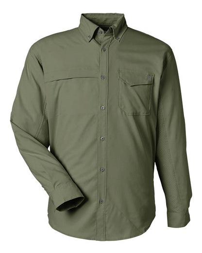 Nate Warner Livestock HUK Men's Tide Point Long Sleeve Shirt