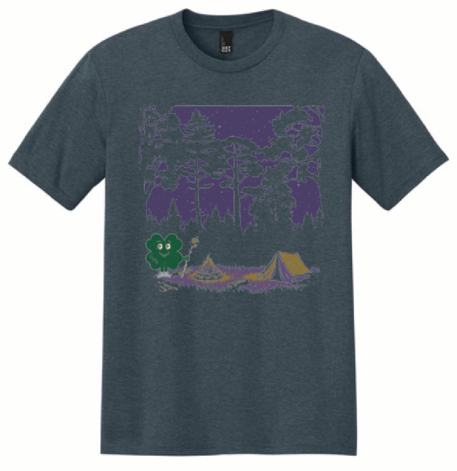 4-H Halloween Campout Tri-Blend T-Shirt