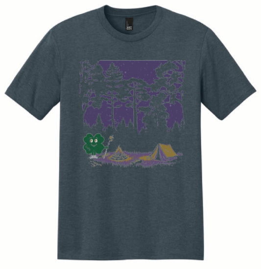 4-H Halloween Campout Tri-Blend T-Shirt