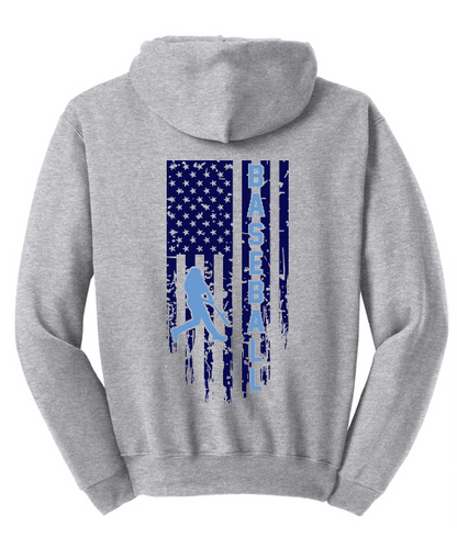 AYL Baseball Flag Hooded Sweatshirt