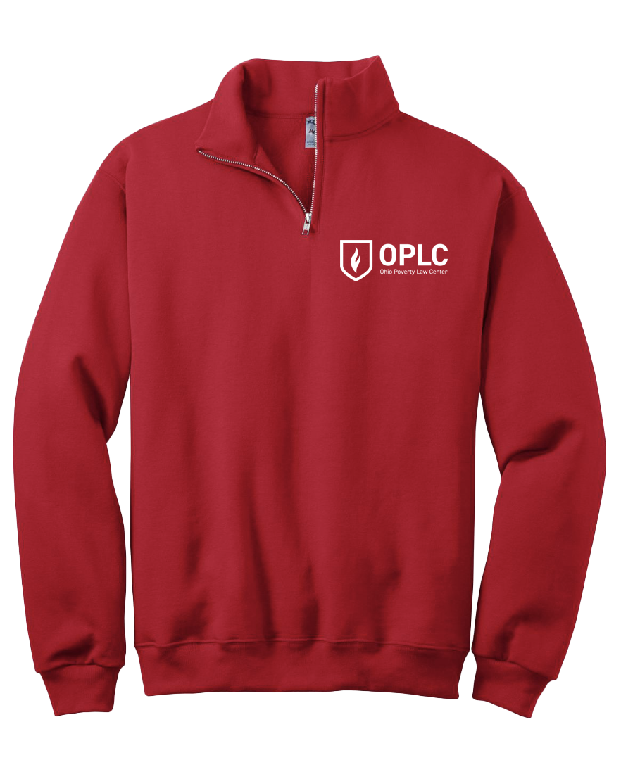 OPLC 1/4 Zip Pull Over - Red