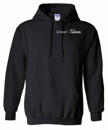Left Chest Logo - OhioRise - Integrated Services Hoodies