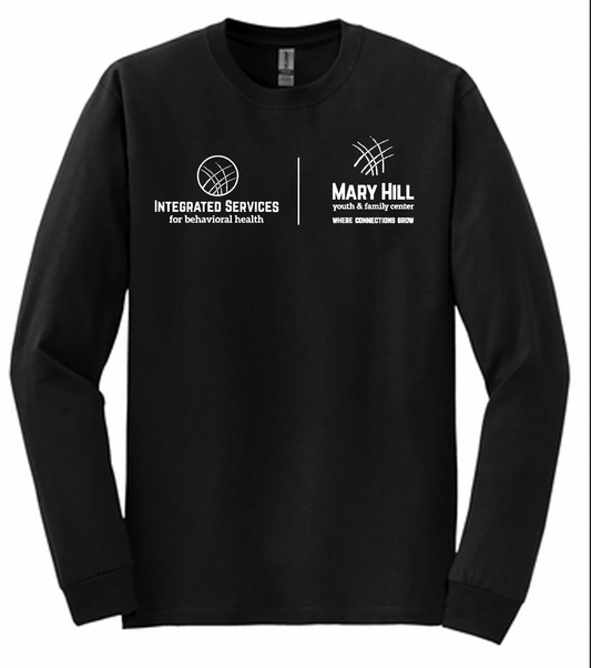 Full Chest Logo - Mary Hill - Integrated Services Long Sleeve T-Shirt
