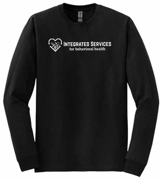 Full Chest Logo - Harm Reduction - Integrated Services Long Sleeve T-Shirt