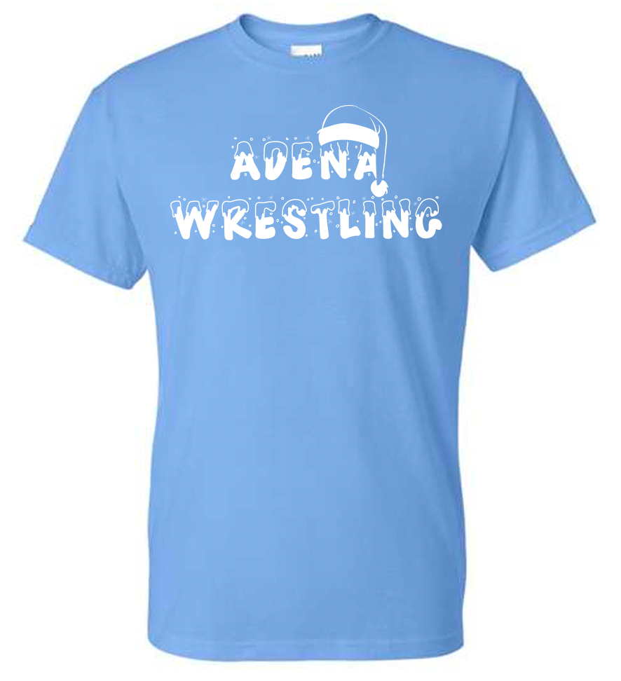 Adena Wrestling Christmas T-Shirt