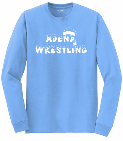 Adena Wrestling Christmas Long Sleeve T-Shirt
