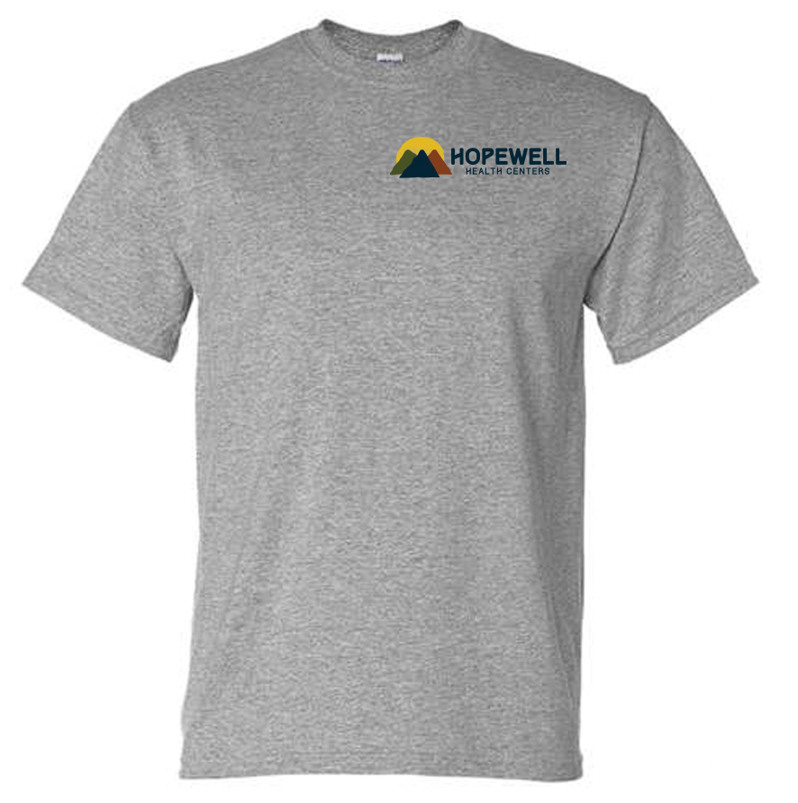 Left Chest Full Color Logo - Hopewell Health T-Shirts