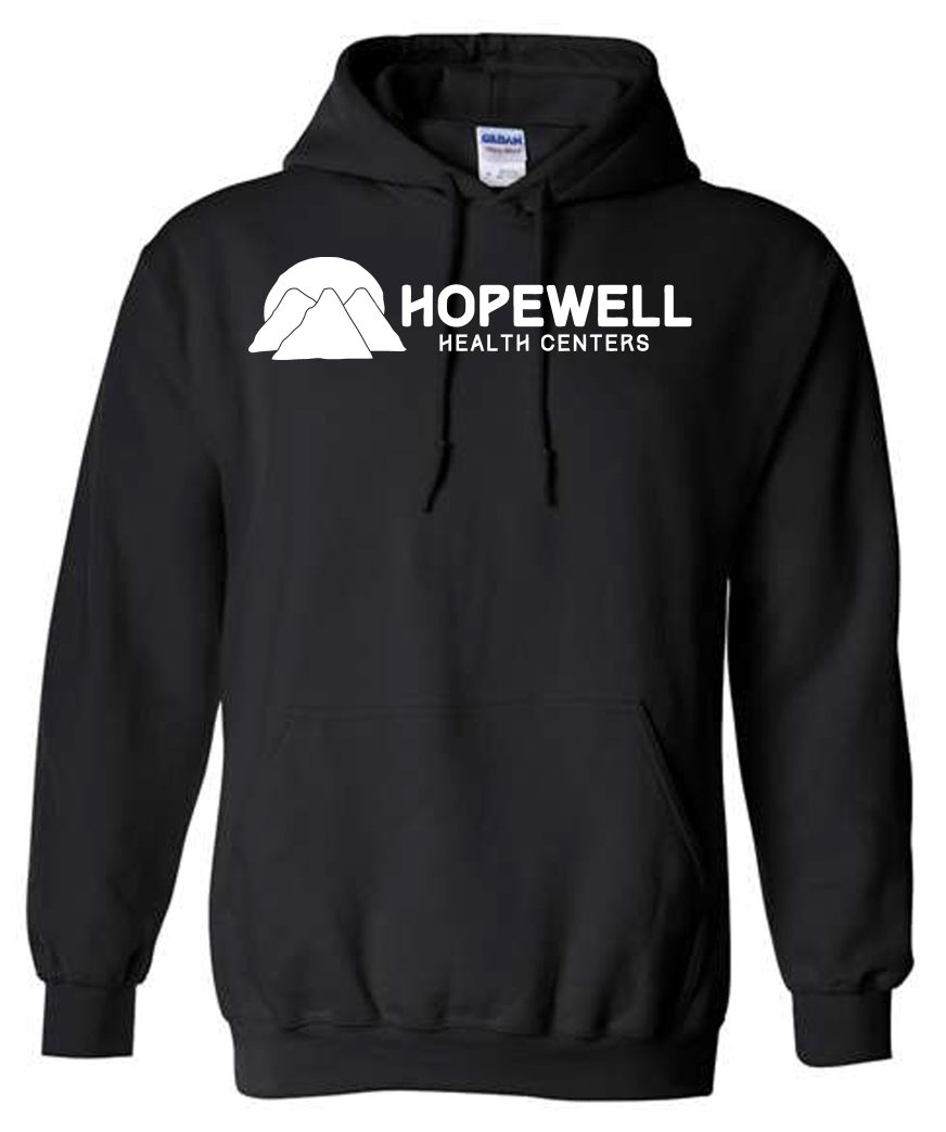 Full Chest Logo - Hopewell Health Hoodies