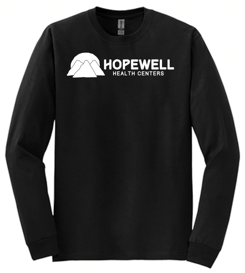 Full Chest Logo - Hopewell Health Long Sleeve T-Shirt
