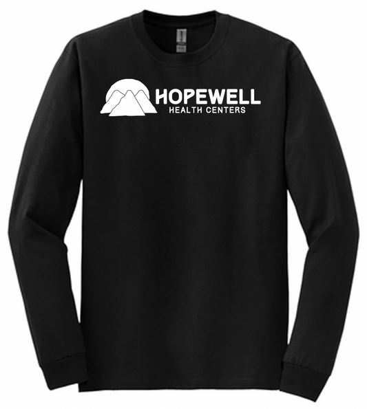 Full Chest Logo - Hopewell Health Long Sleeve T-Shirt