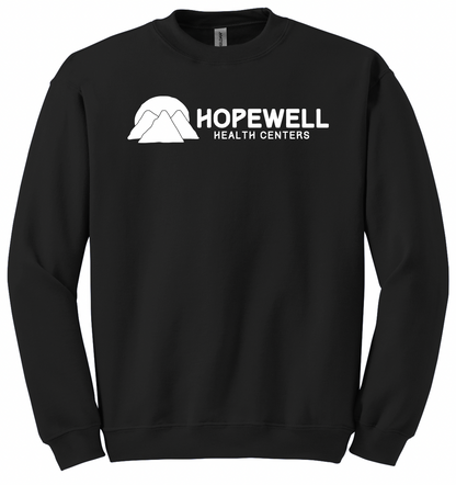 Full Chest Logo - Hopewell Health Crewneck Sweatshirt