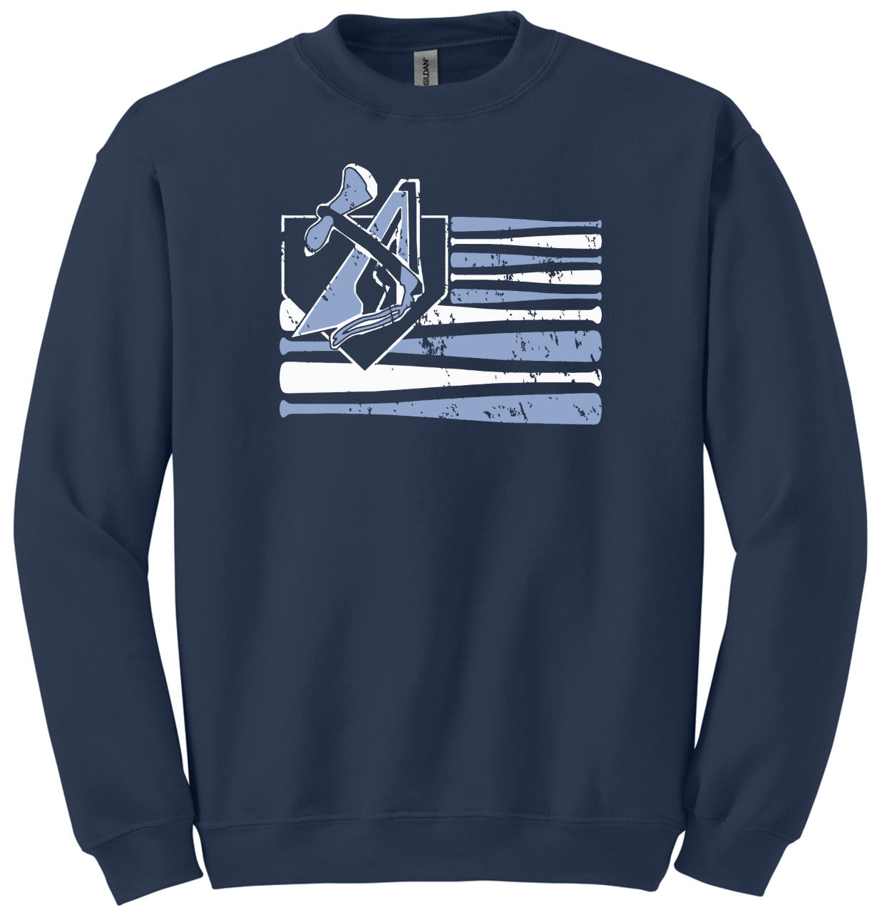 AYL Baseball Navy Crewneck Sweatshirt
