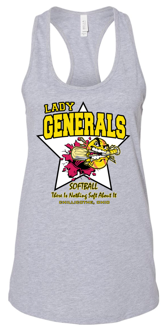 Generals Softball Star Tank Top