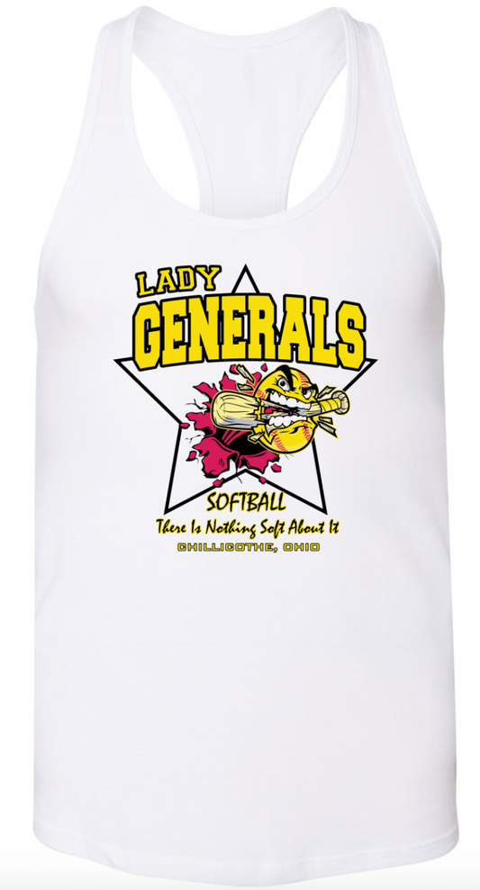 Generals Softball Star Tank Top