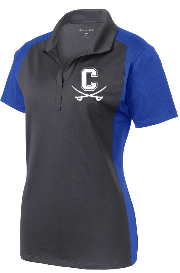 Chillicothe City Schools Ladies Performance Color Block Polo