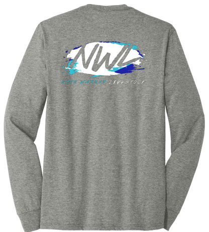 Nate Warner Livestock Tri-Blend Long Sleeve T-Shirt