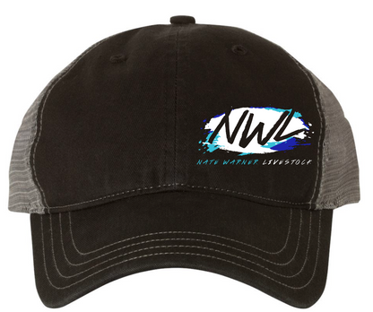 Nate Warner Livestock Garment Washed Trucker Hat