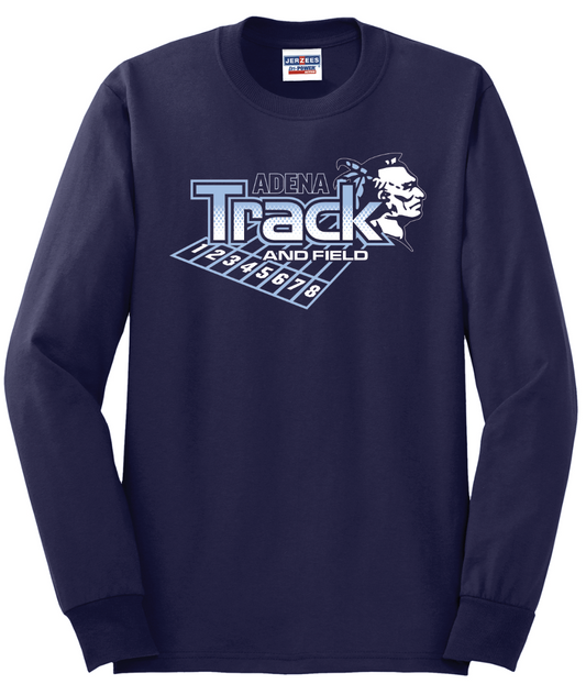 Adena Track & Field Long Sleeve T-Shirt 3