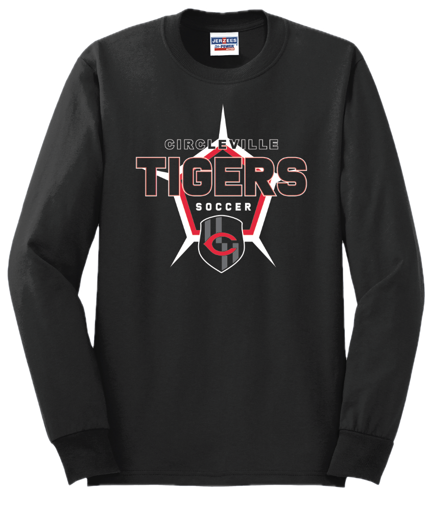 Circleville Tigers Crest Long Sleeve T-Shirt