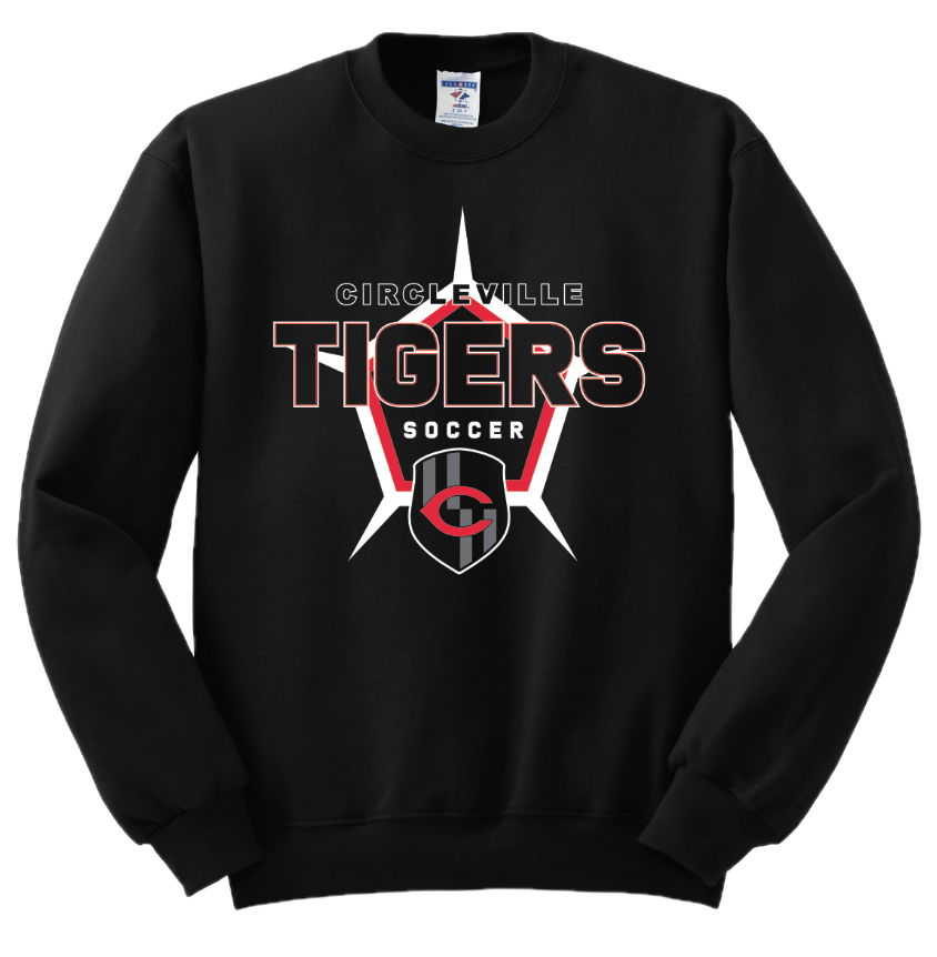 Circleville Tigers Crest Crewneck Sweatshirt