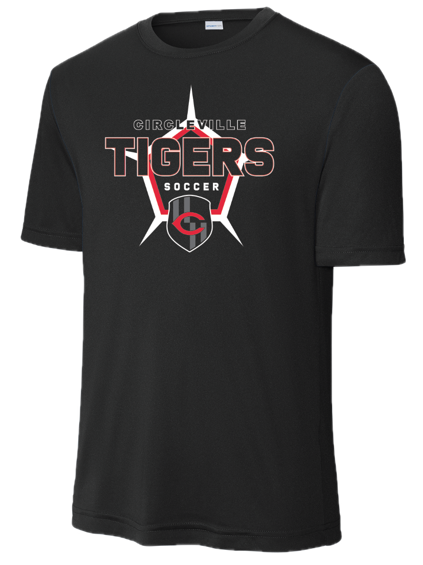 Circleville Tigers Crest Dri-Fit T-Shirt